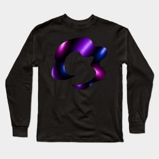 Abstract Hair Art (lasers) Long Sleeve T-Shirt